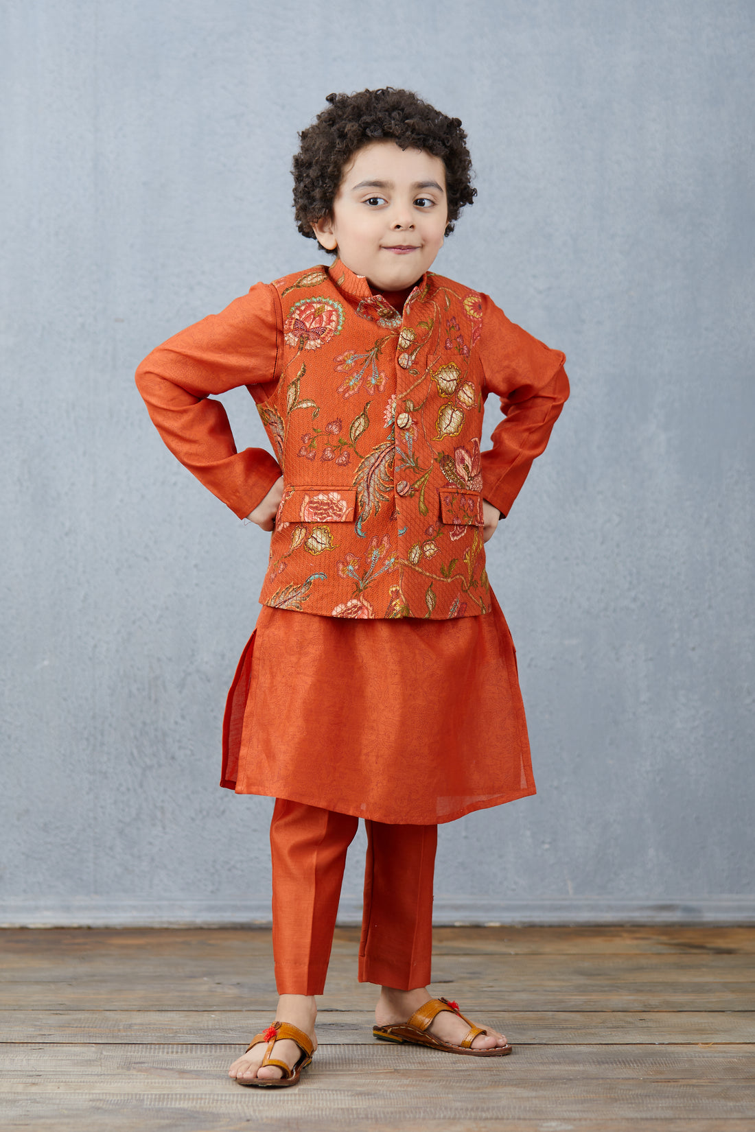 Narangi Shravan Bandi Set