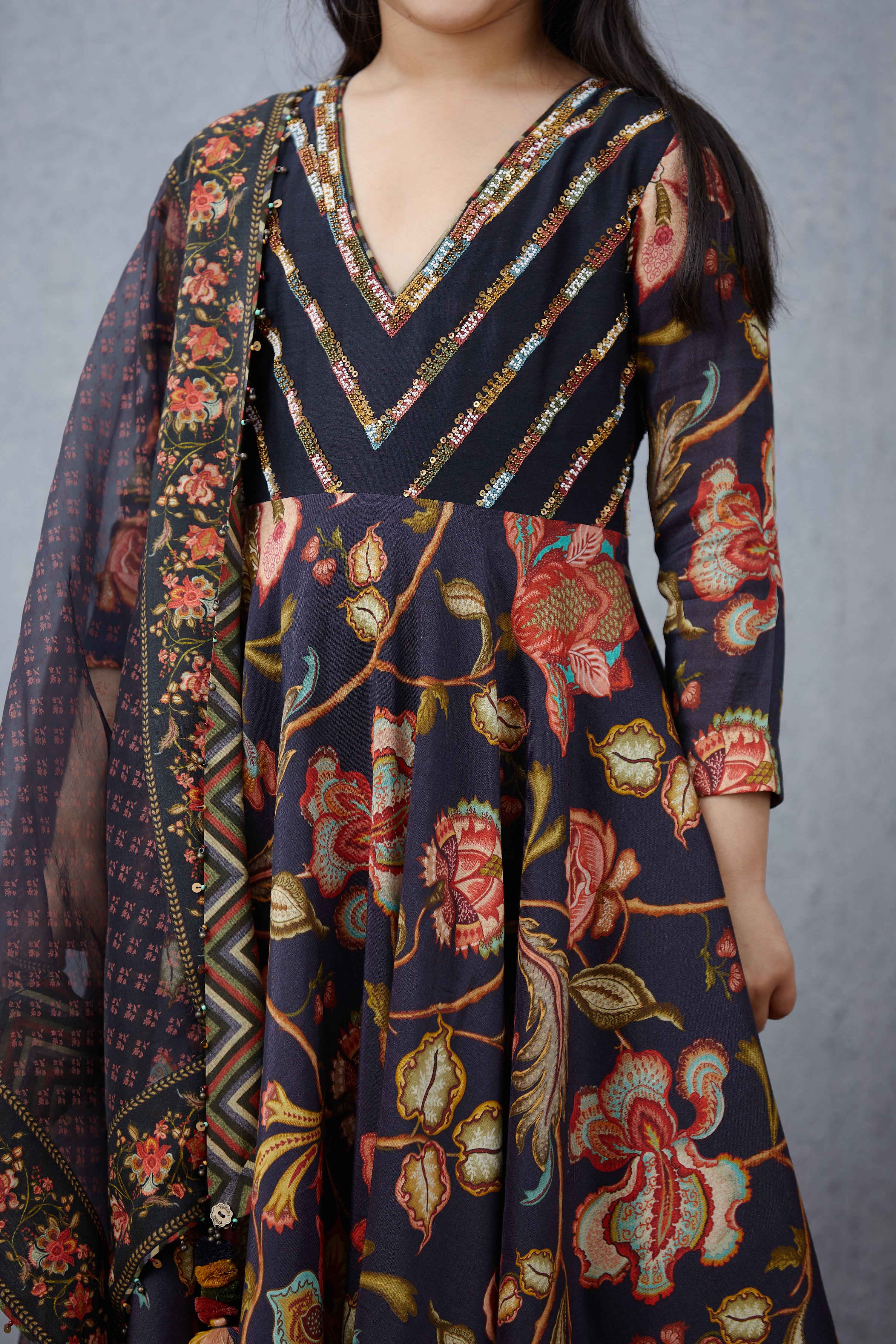 Nisha Mastani Anarkali Set