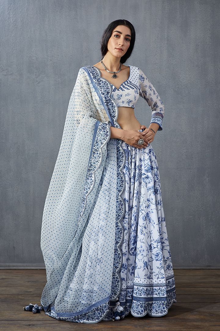 Neeli Gauraiya Aarohi Lehenga Set