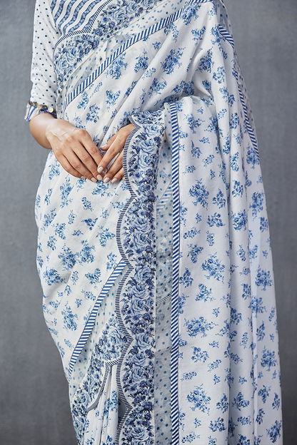 Neeli Booti Rasika Saree