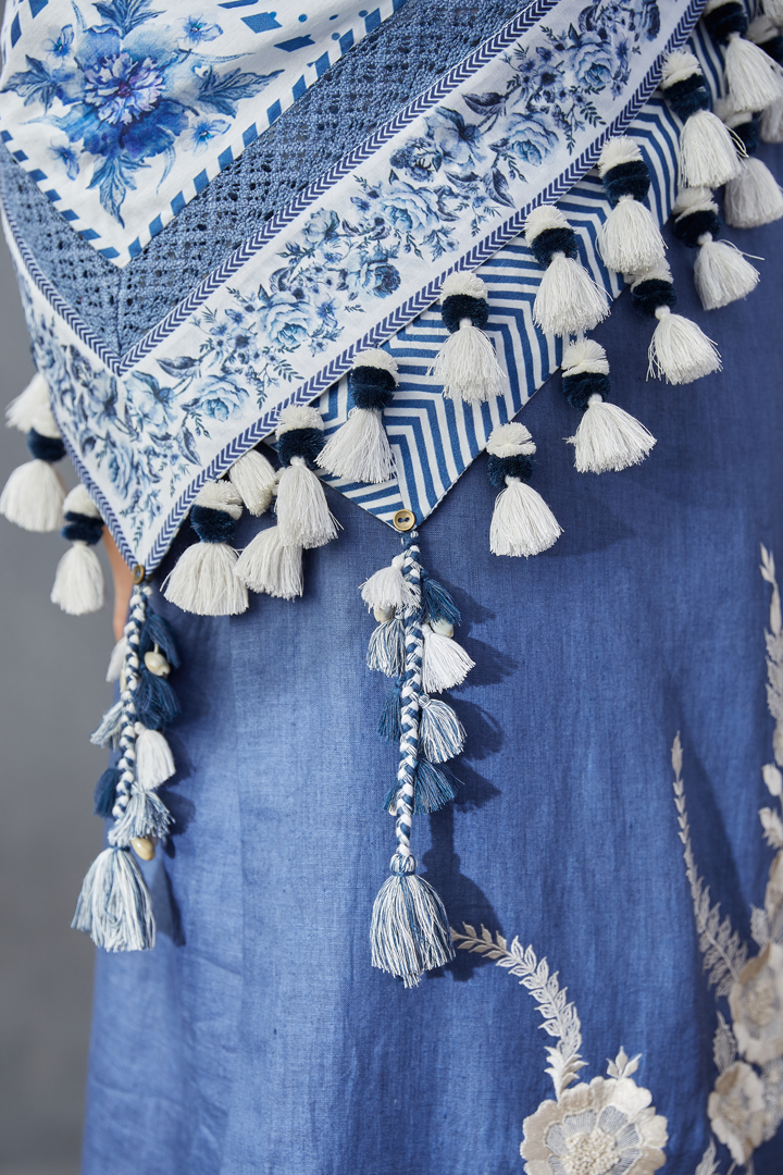 Neeli Kali Shama Scarf