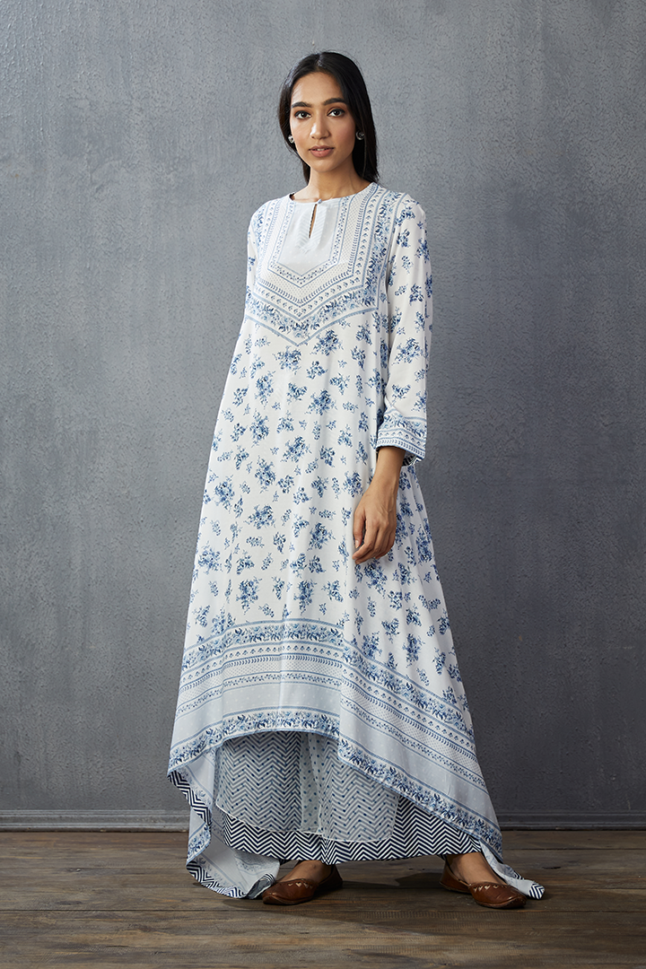 Neeli Booti Iqra Co-ord Set