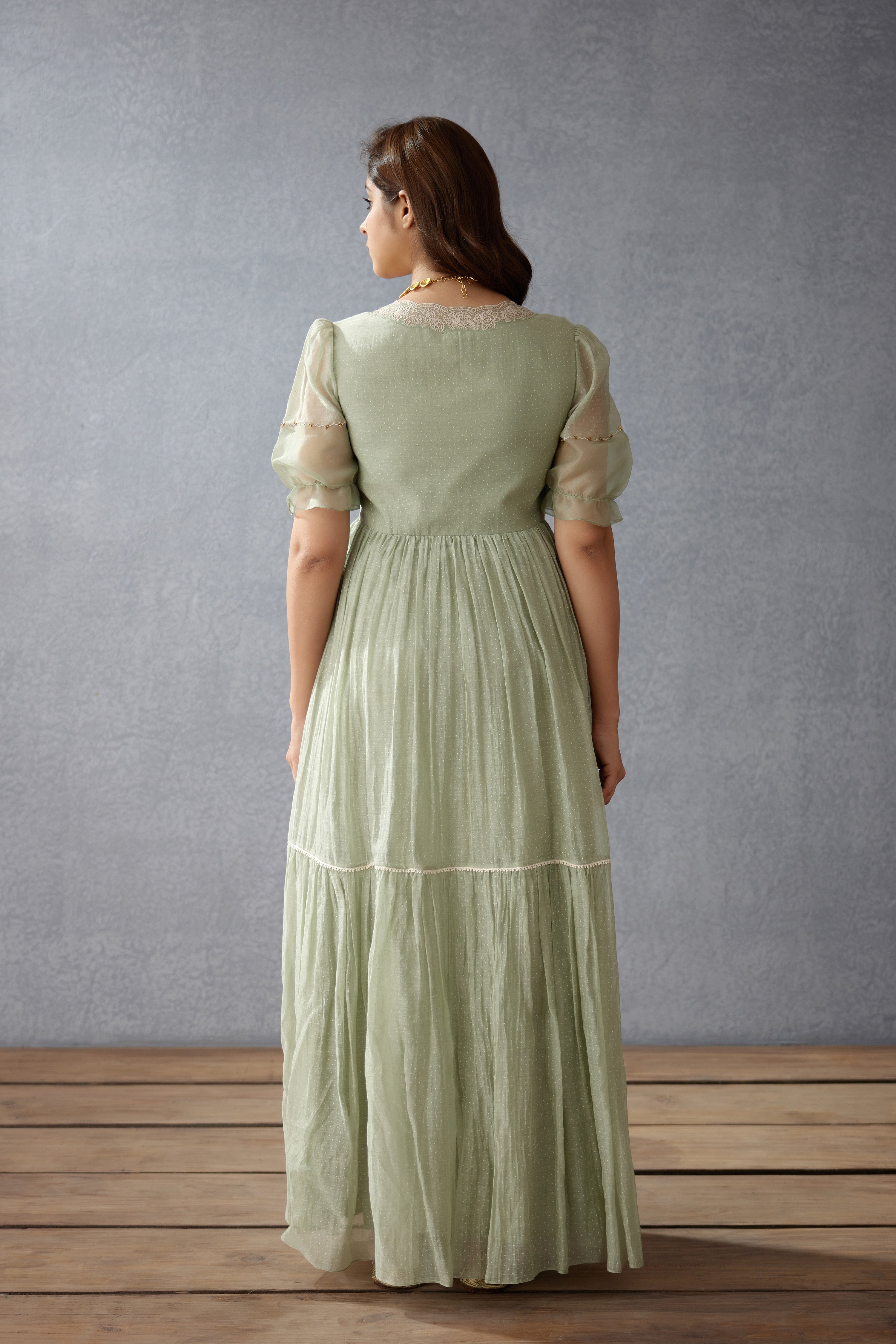 Jaituni Seher Ghera Dress - Back look