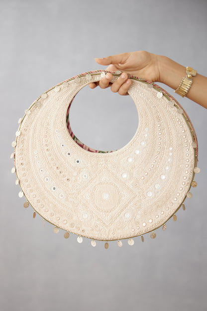 Kasturi Lolita Sheesham Hobo Bag