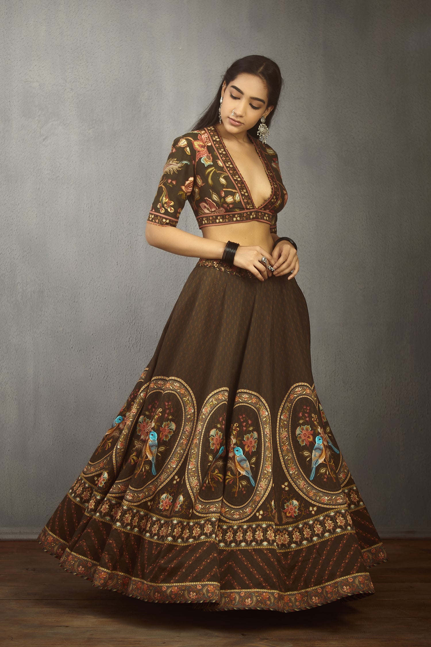 Nisha Padmini Lehenga Set