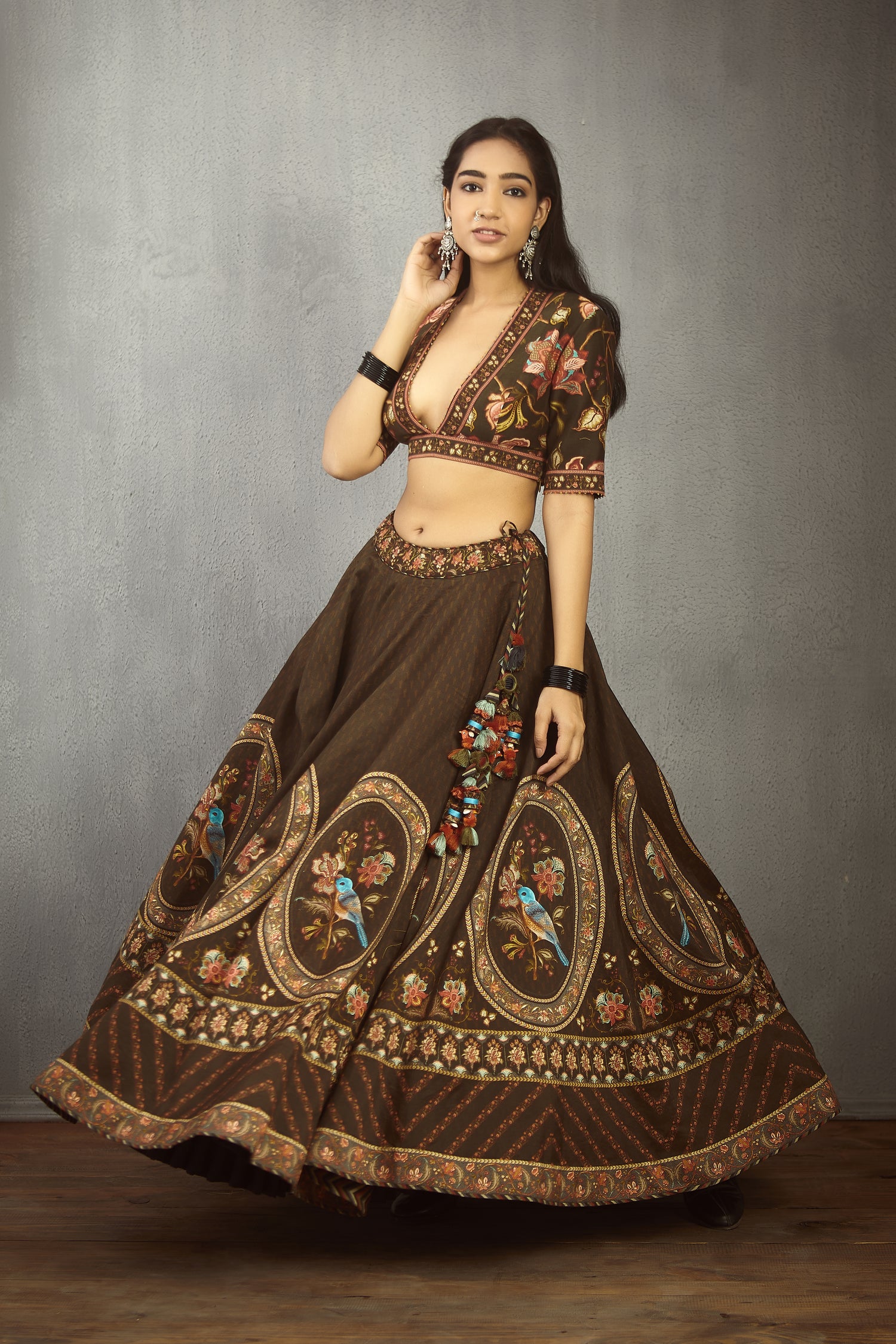 Nisha Padmini Lehenga Set