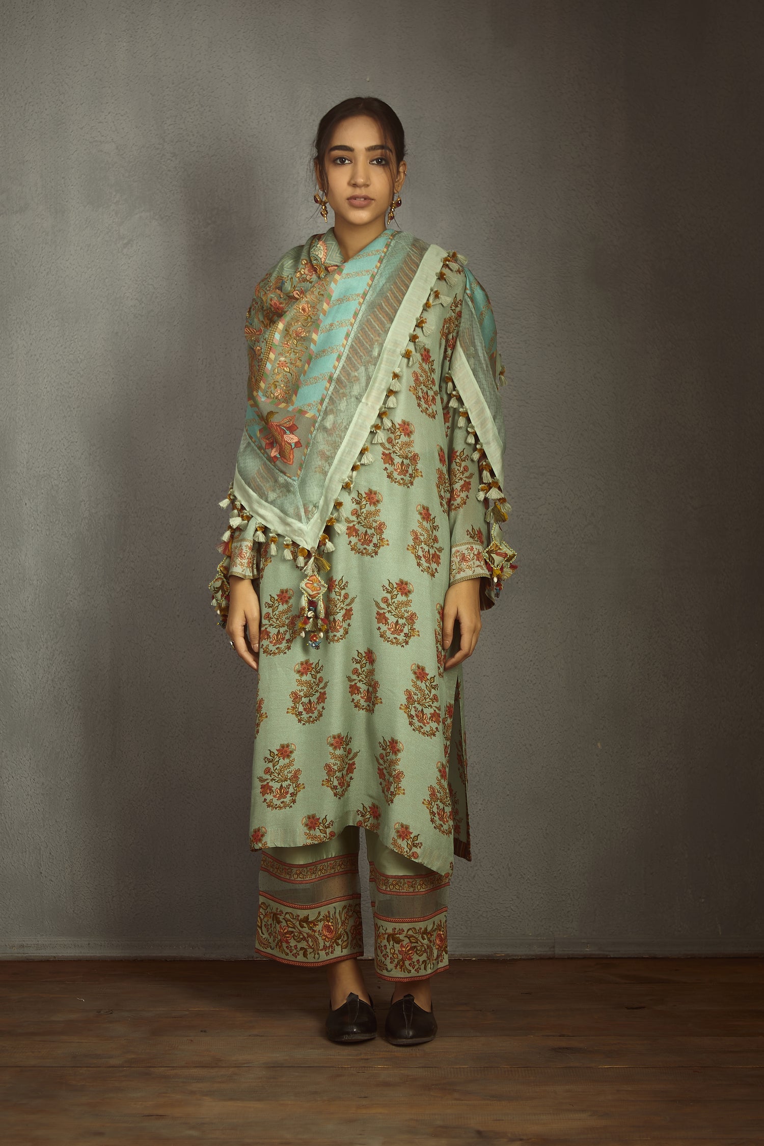 Champa Tree of Life Scarf