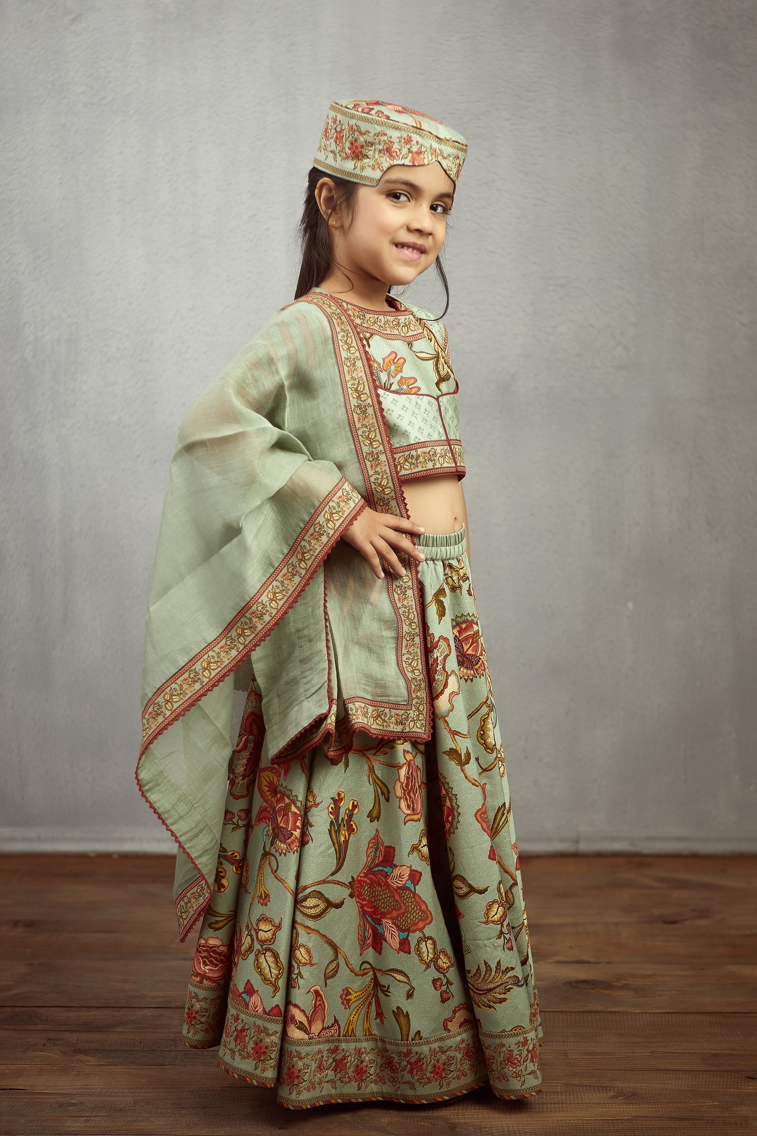 Myra Sharma In our Champa Sibani Lehenga Set
