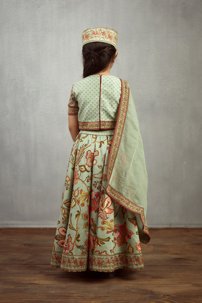 Myra Sharma In our Champa Sibani Lehenga Set