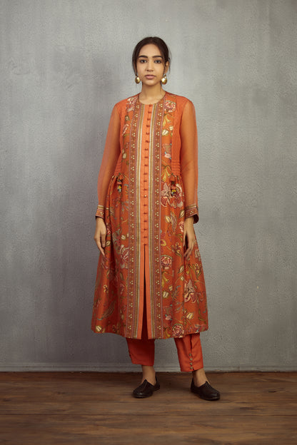 Narangi Kasturi Co-ord Set