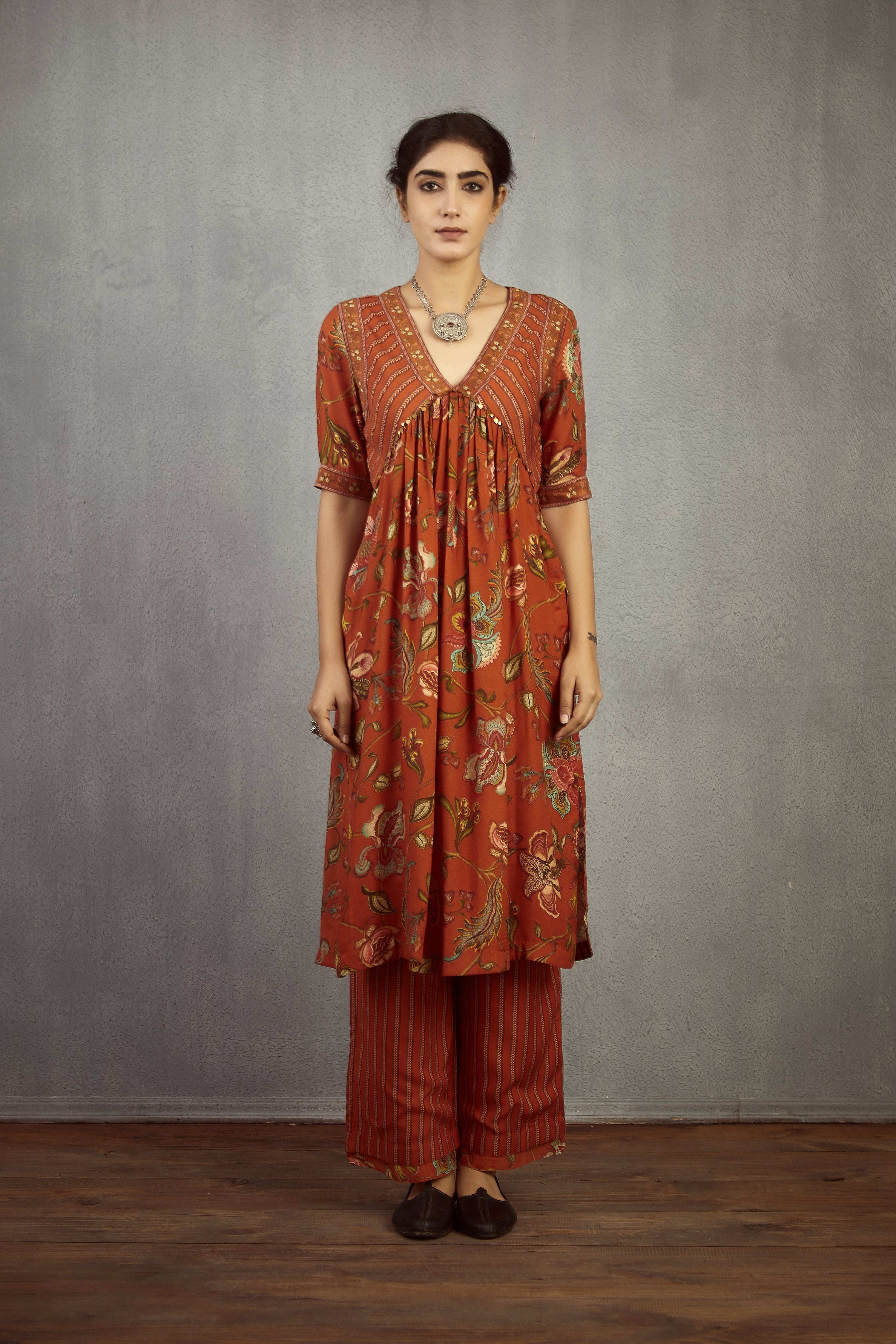 Narangi Aafiya Co-ord Set