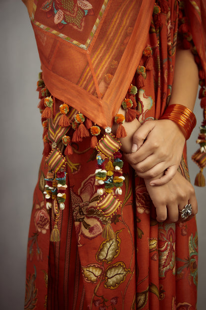 Narangi Tree of Life Scarf