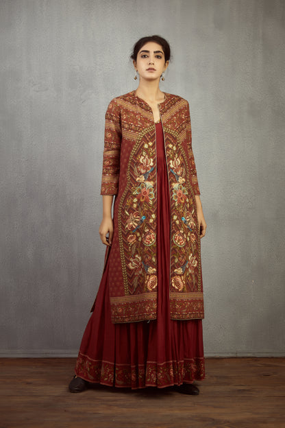 Gudhal Dhuni Jacquard Jacket