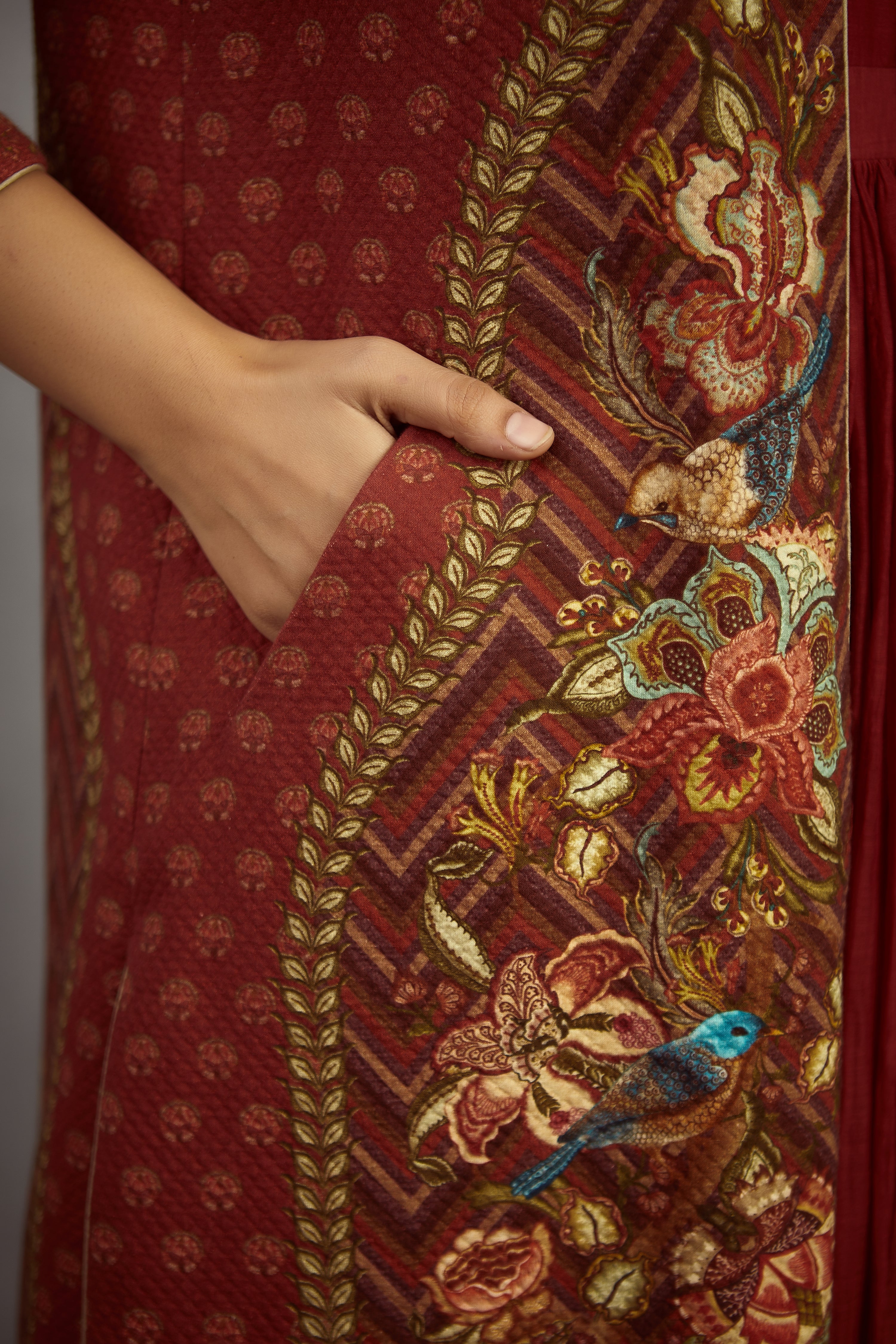 Gudhal Dhuni Jacquard Jacket