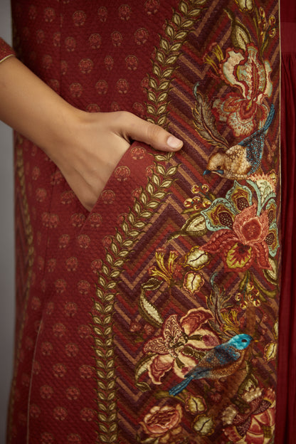 Gudhal Dhuni Jacquard Jacket