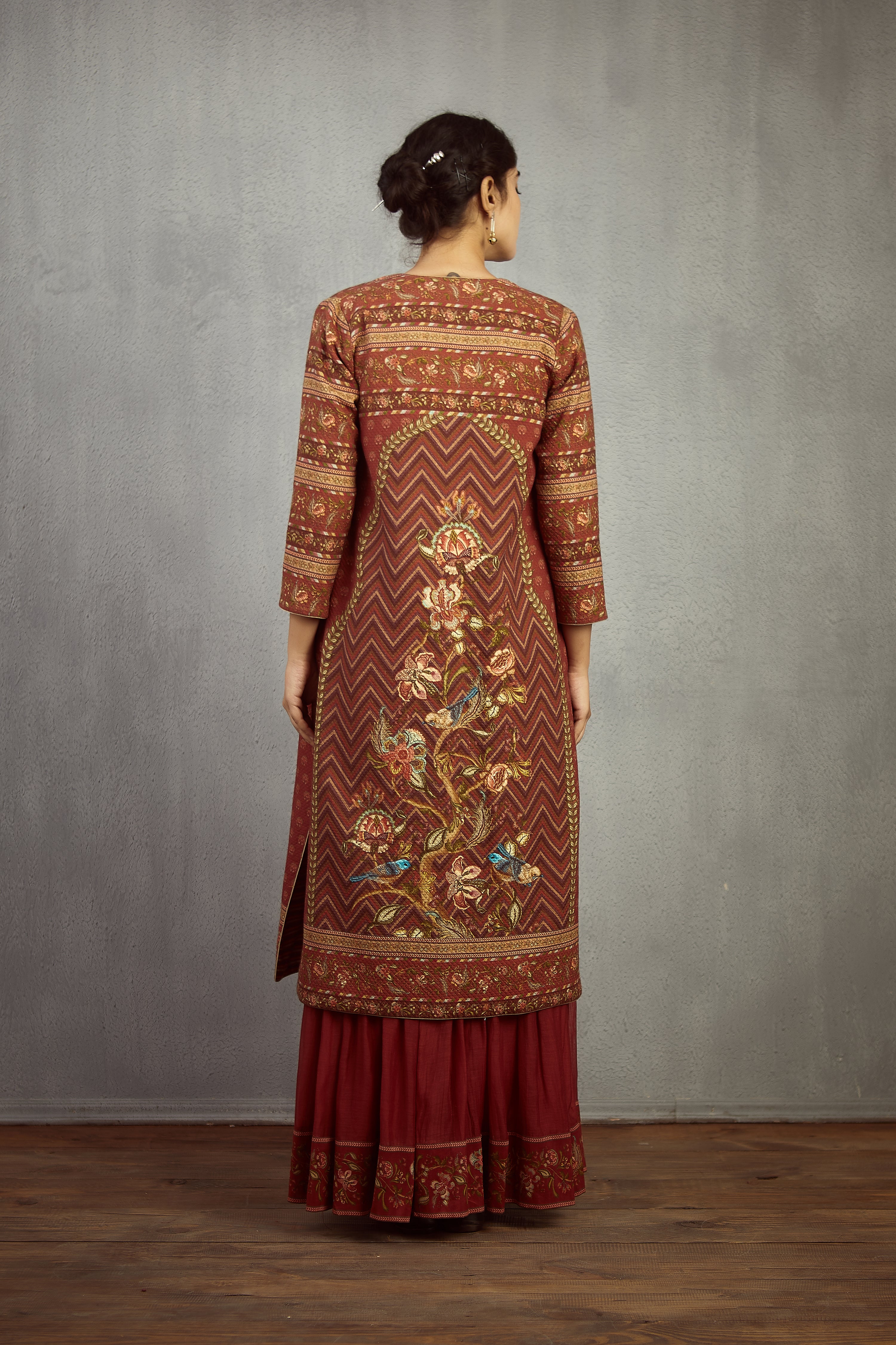 Gudhal Dhuni Jacquard Jacket