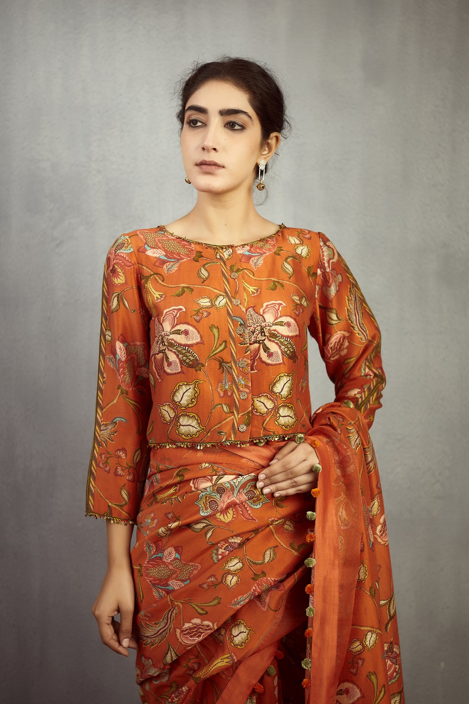 Narangi Chandani Blouse