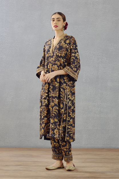 Gulghast Barkha Kurta Set