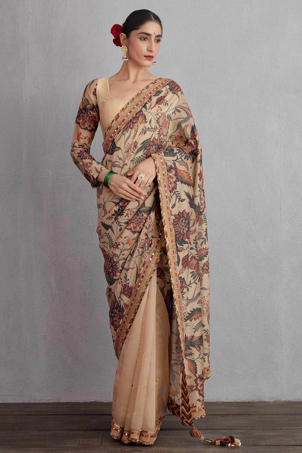 Chandan Sheesha Revathi Saree