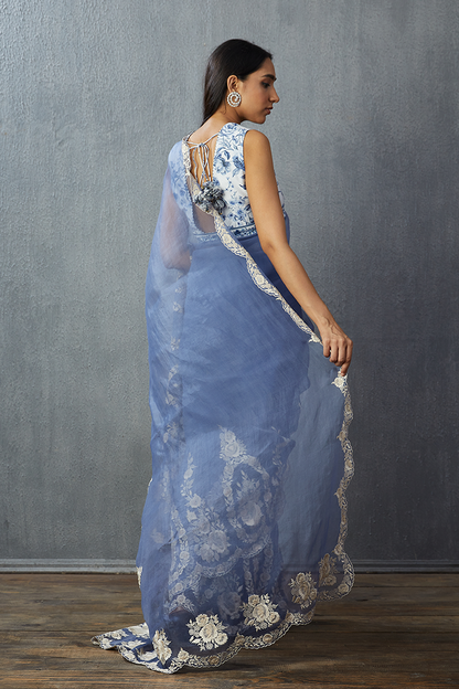 Neeli Kali Oshma Saree