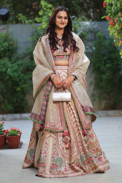 Maitri Adeshara In Our Kasturi Oorjita Lehenga Set