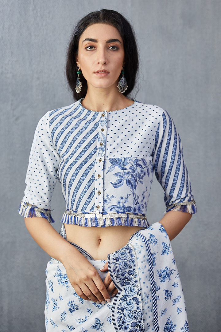 Neeli Booti Rasika Blouse