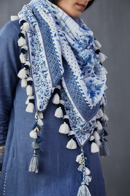 Neeli Kali Shama Scarf