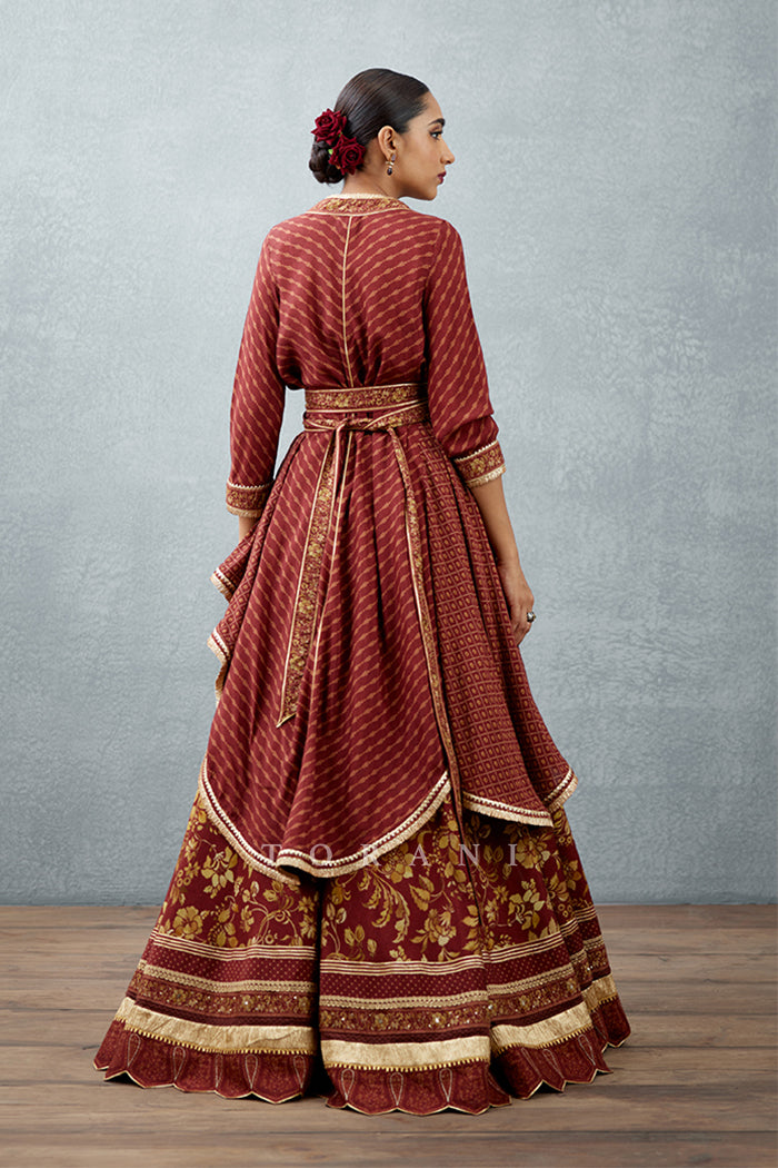 Gulnar Afsoon Lehenga Set