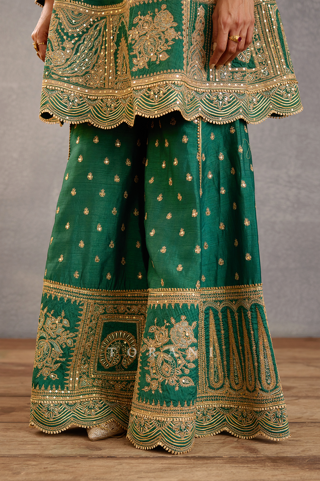 Sheesham Meera Sharara Set