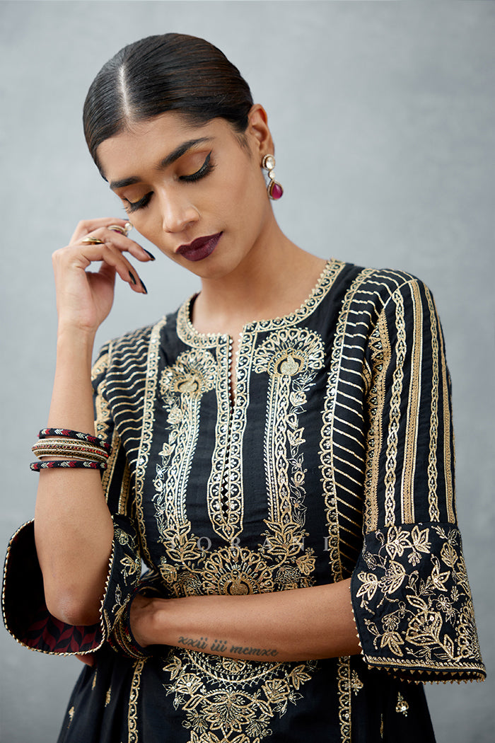 Gulghast Aarya Sharara Set