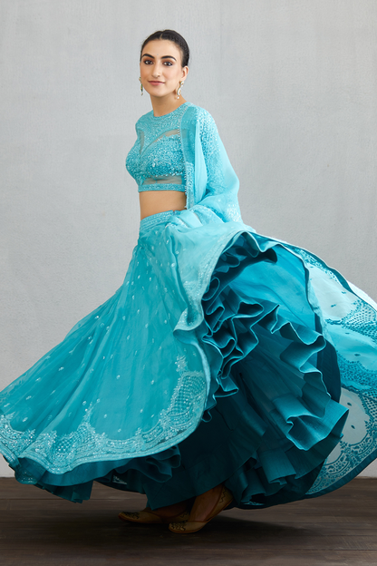 Firoza Eknoor Lehenga Set