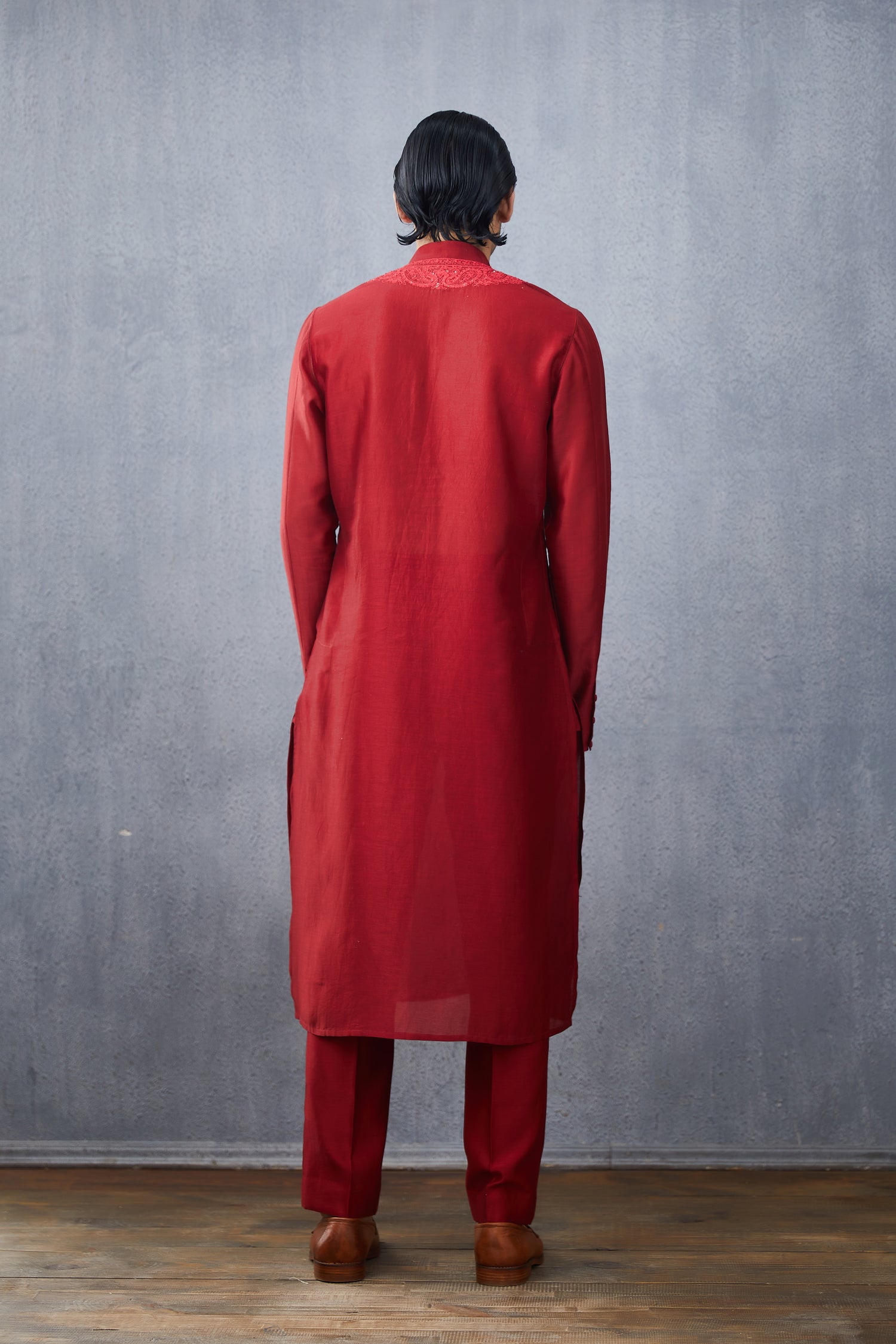 Surkh Karam Kurta Set