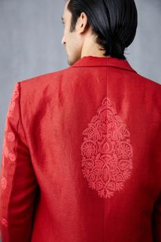 Surkh Shehzaad Sherwani Set