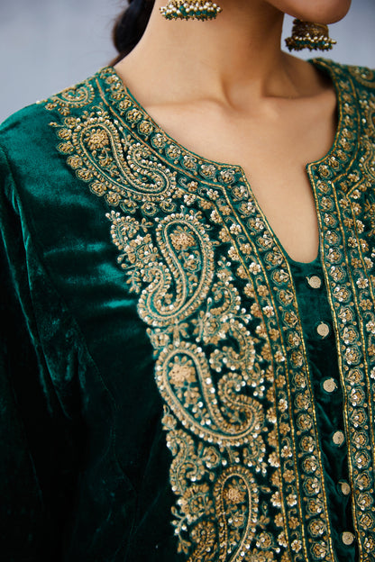 Sabz Aakifah Co-ord Set