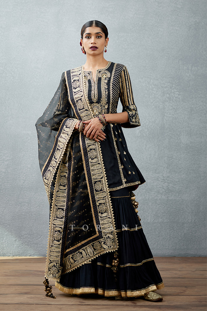 Gulghast Aarya Sharara Set