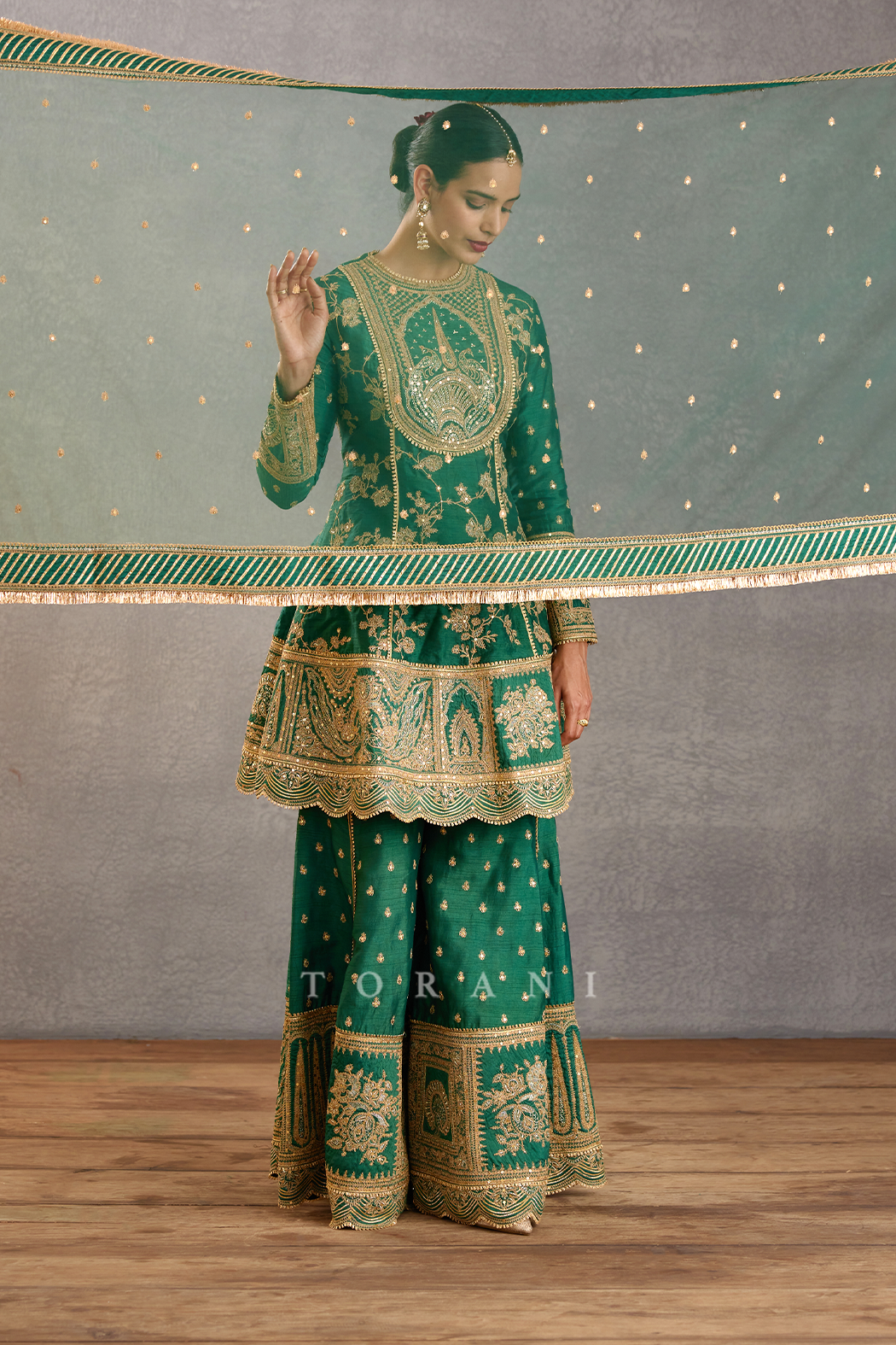 Sheesham Meera Sharara Set