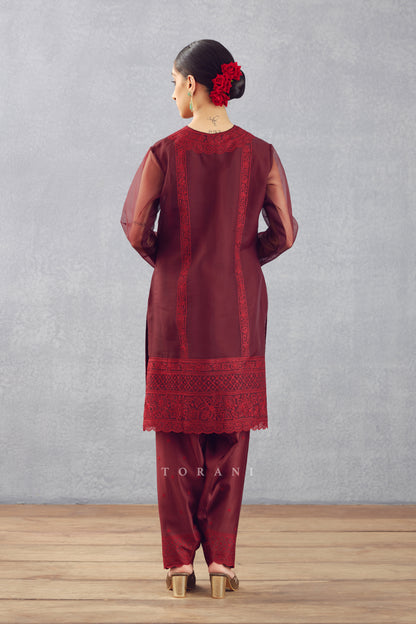 Gulnar Sloka Kurta Set