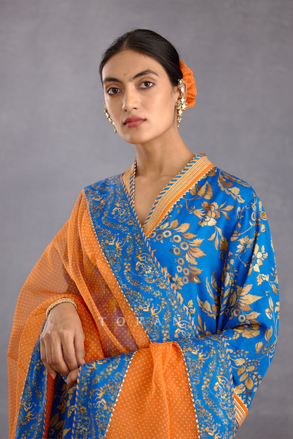 Rang Shyam Barkha Kurta Set