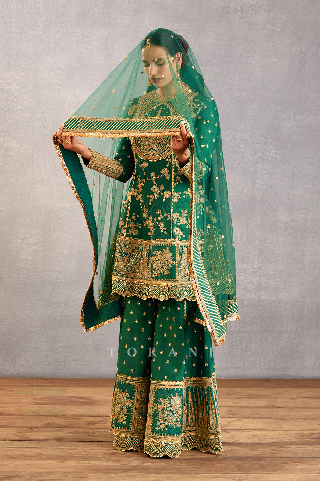 Sheesham Meera Sharara Set