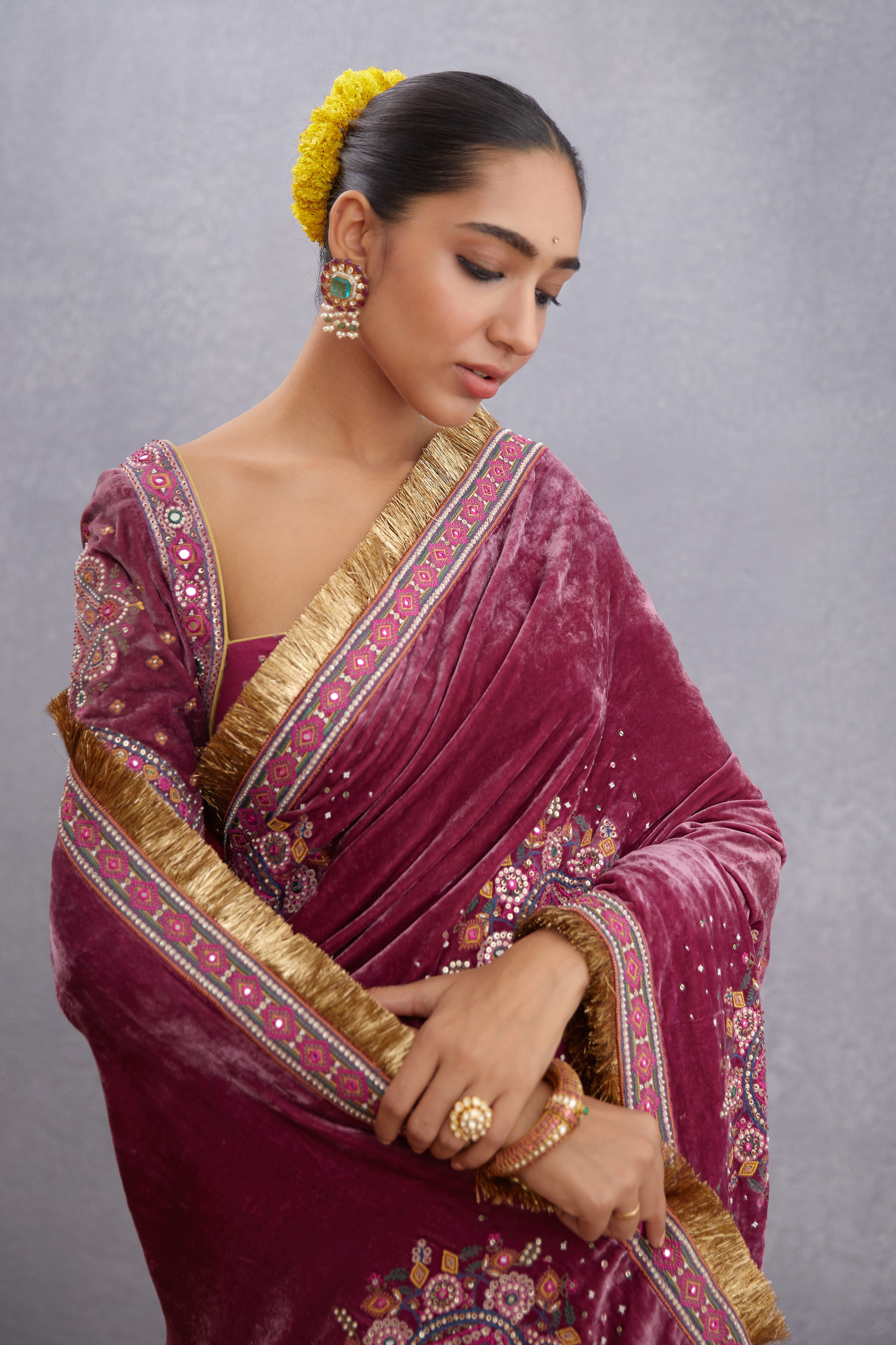 Manika Agahni Saree