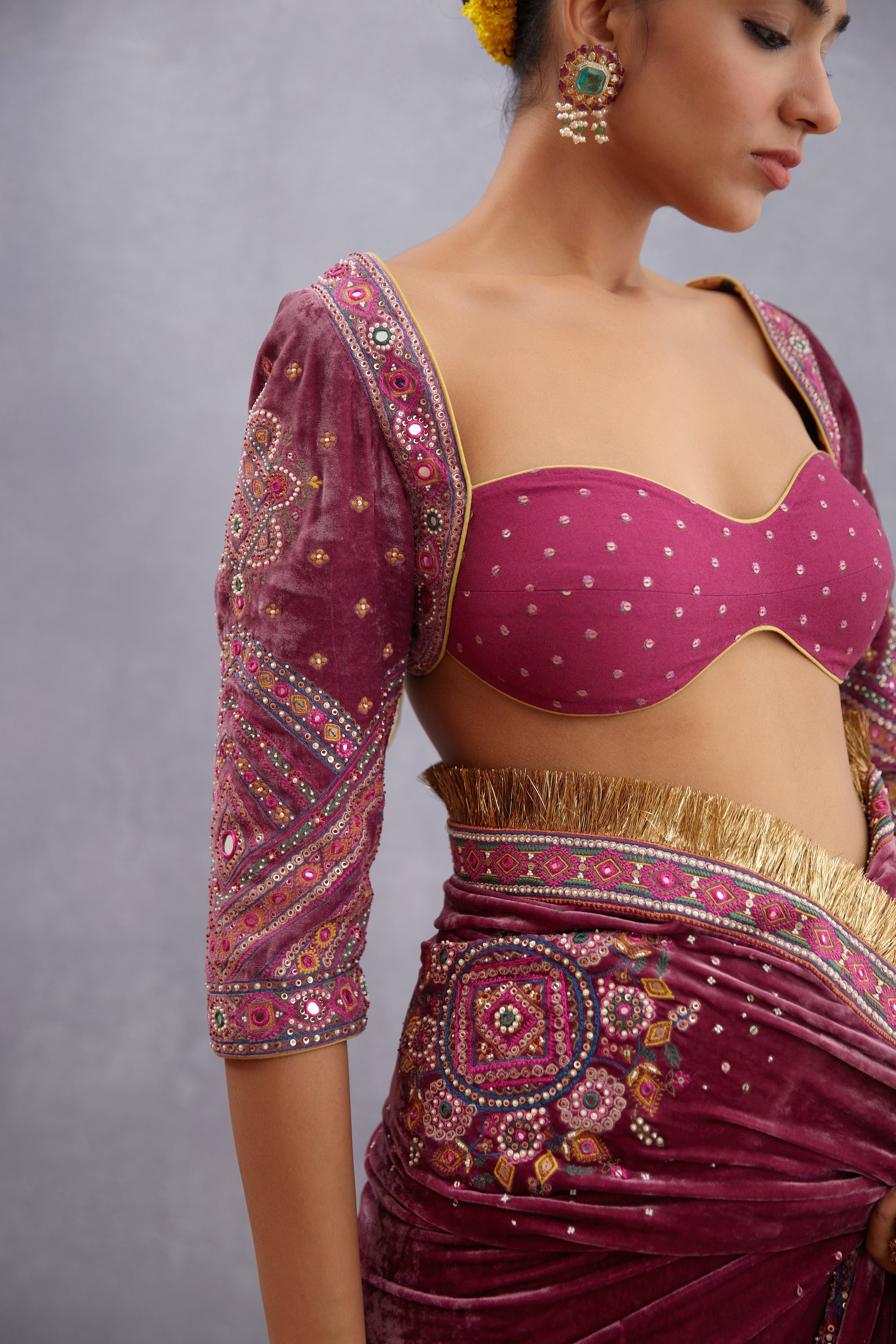 SALE - Manika Agahni Blouse