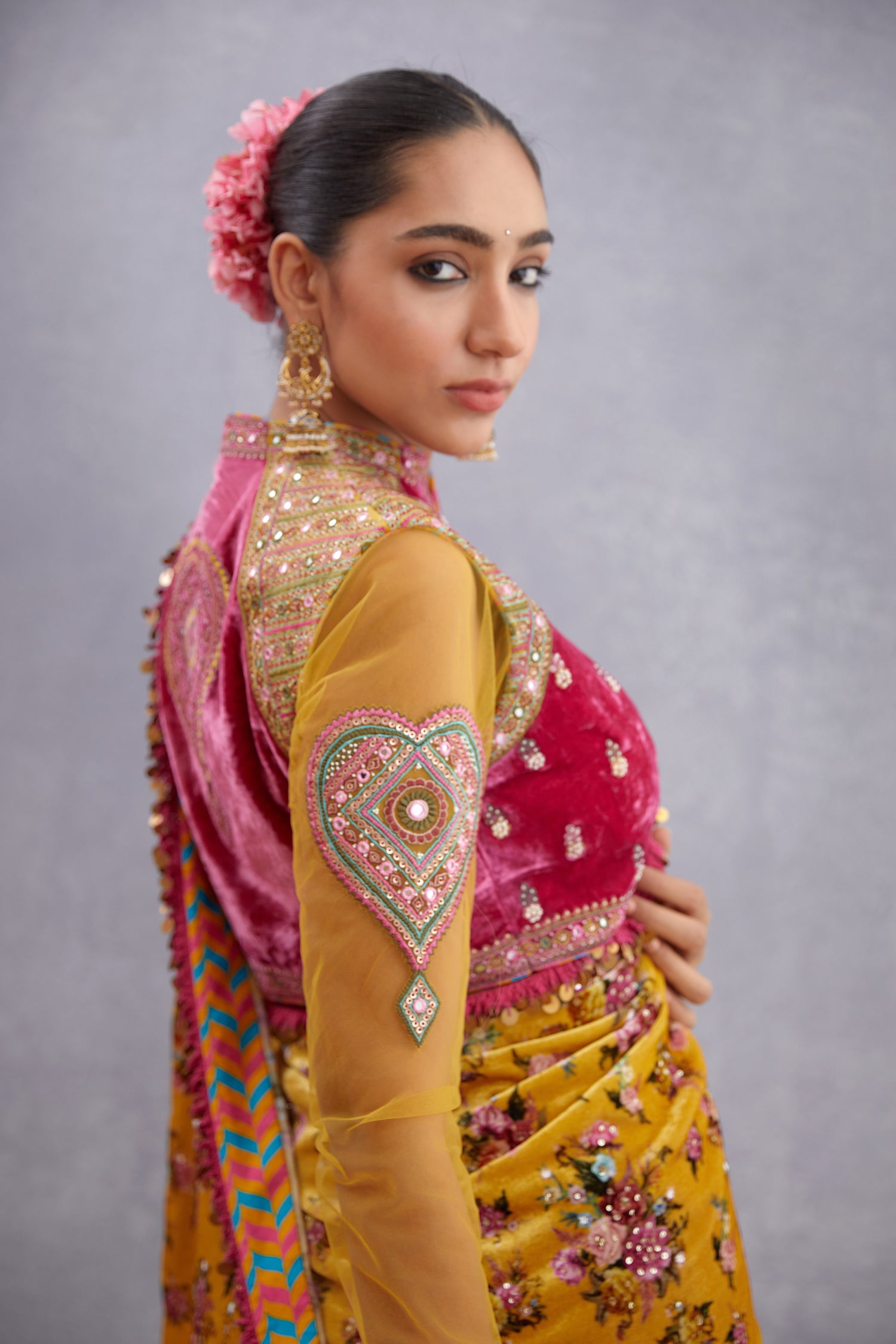 Sunehra Guldabri Dilkash Blouse