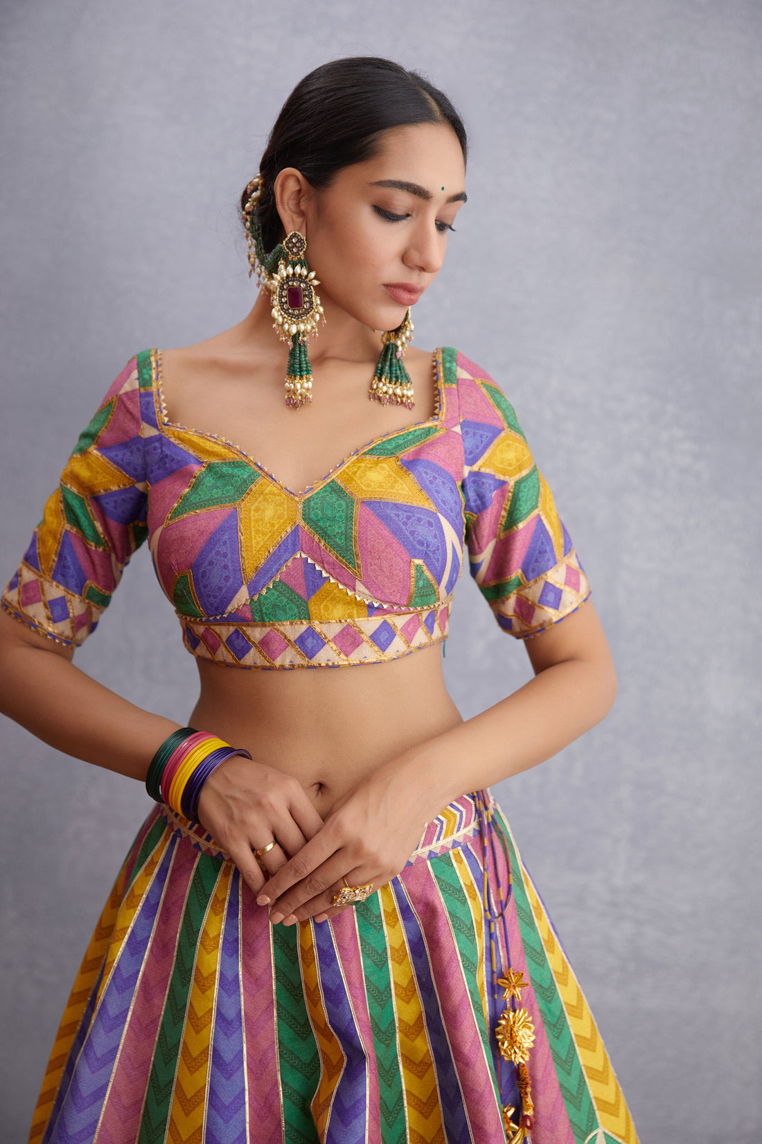 Navratan Shamiyana Blouse
