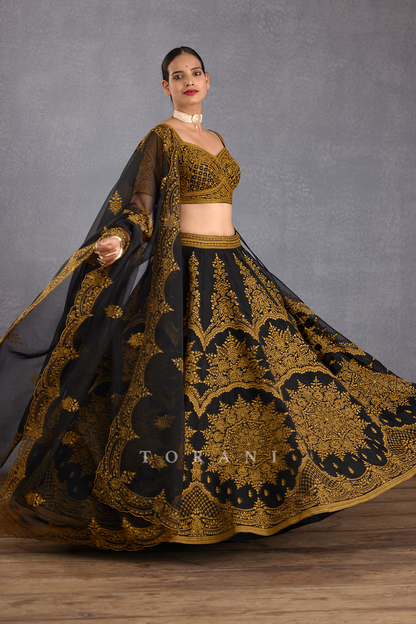 Gulghast Meher Passa Lehenga Set