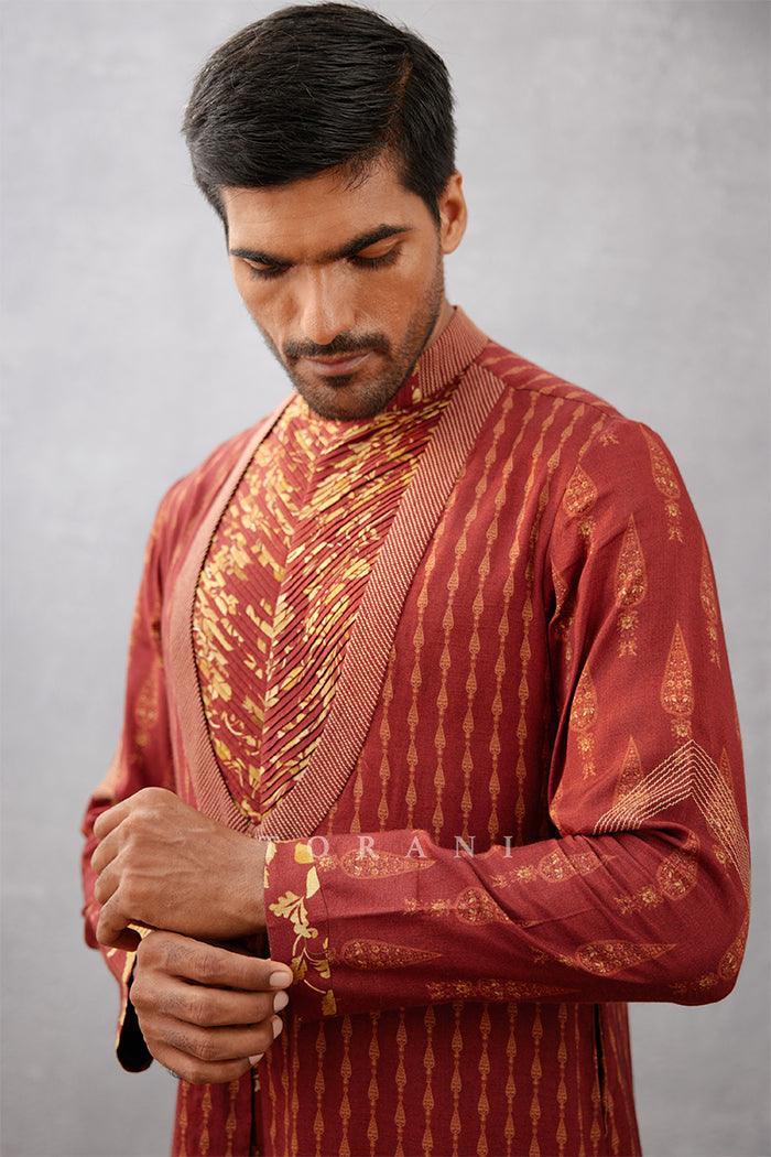 Gulnar Uzair Kurta Set