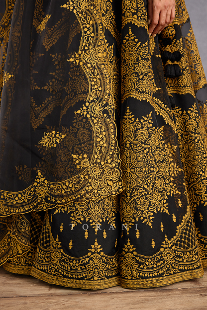 Gulghast Meher Passa Lehenga Set