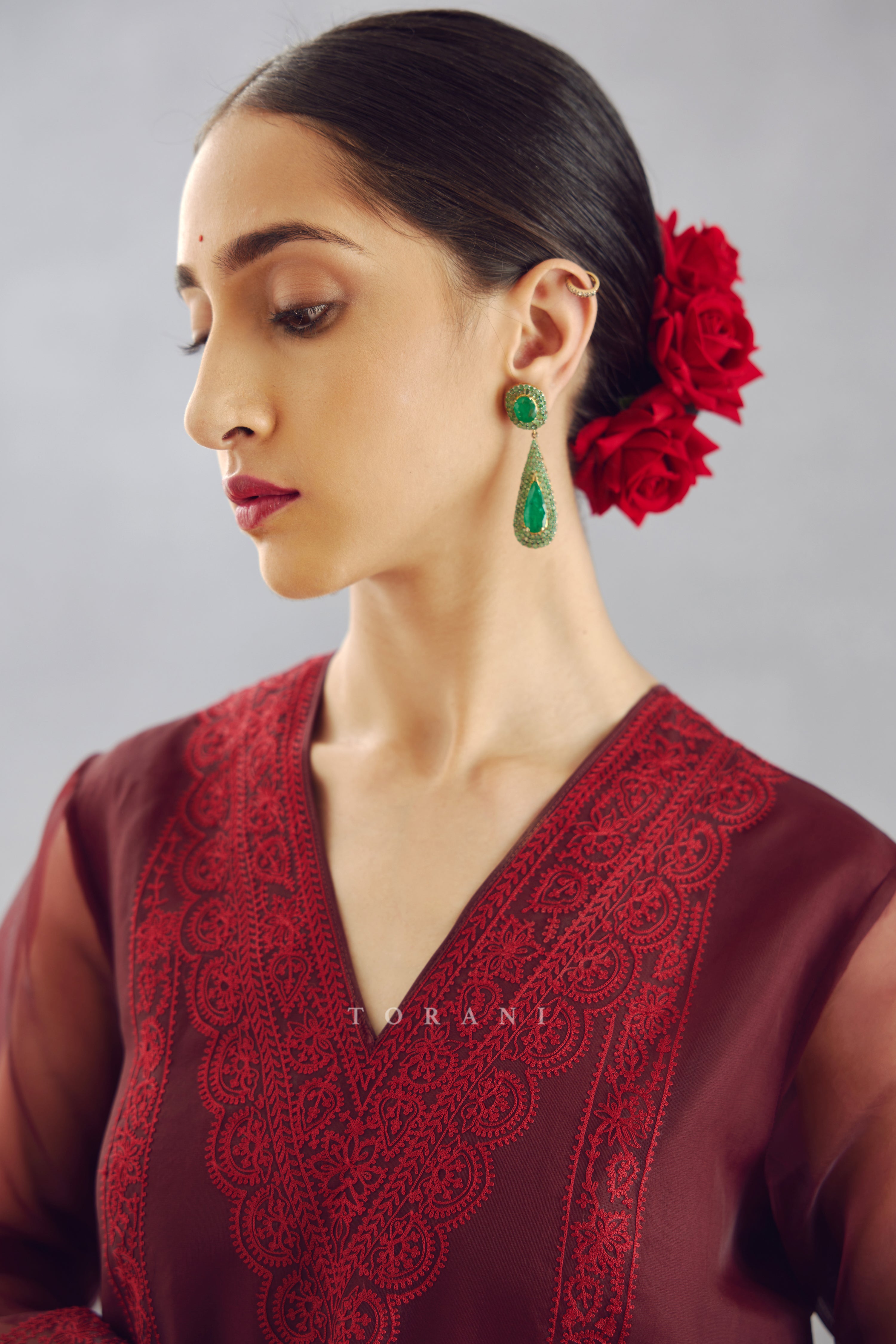 Gulnar Sloka Kurta Set