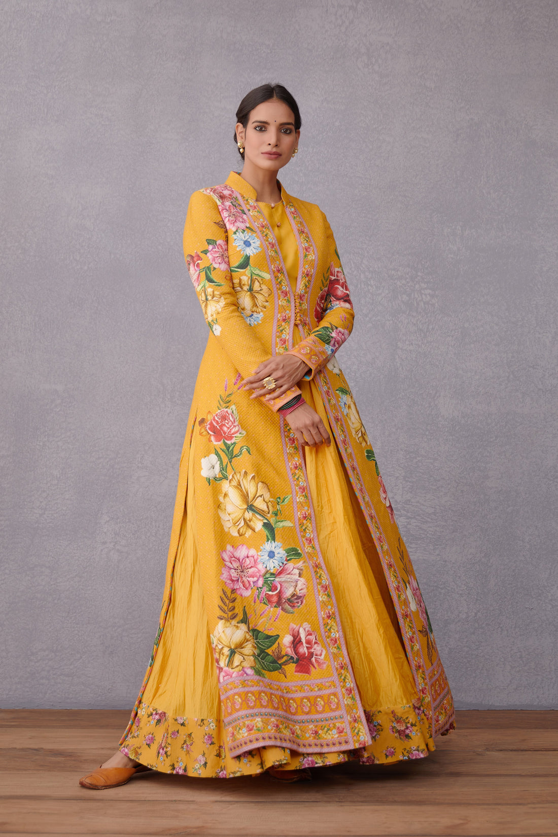 Sunehra Dhuni Jaquard Jacket