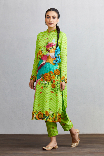 Angoori Hiraman Tota Co-ord Set