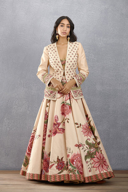 Kasturi Gooncha Lehenga Set
